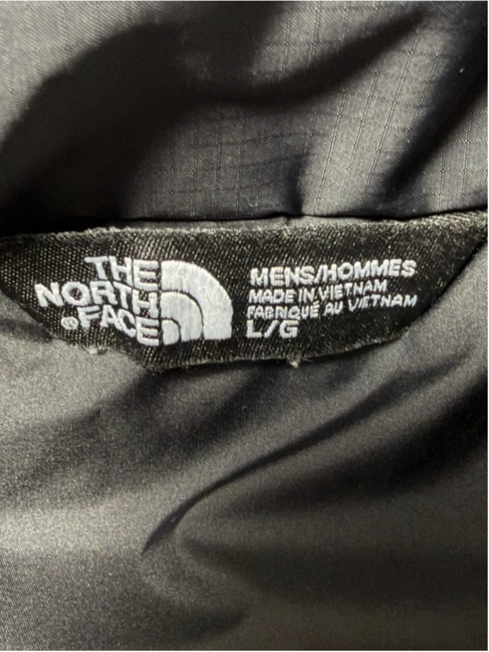 The North Face Men's Aconcagua 550 Goose Down Black Puffer Vest - Size Large